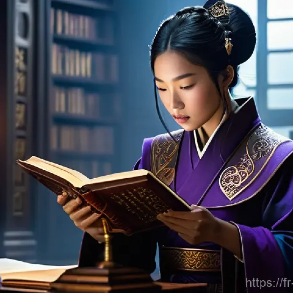 블레이드소울 레볼루션 PVE 최적화 스킬 세팅 - **Prompt 1: The Scholar of Power**
    "A determined **female Warlock** (or **male Soul Fighter**) i...
