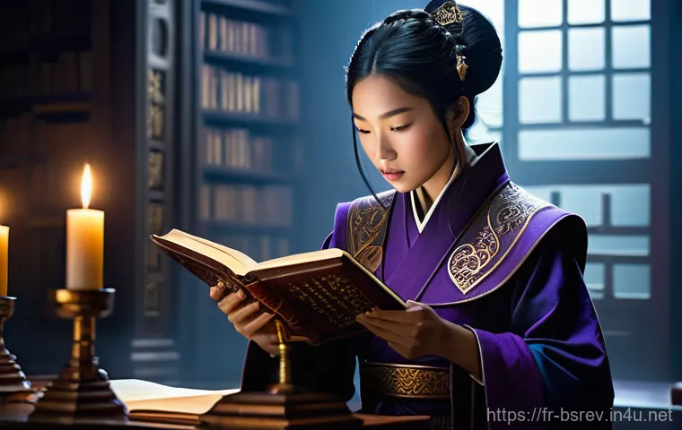 블레이드소울 레볼루션 PVE 최적화 스킬 세팅 - **Prompt 1: The Scholar of Power**
"A determined **female Warlock** (or **male Soul Fighter**) i...