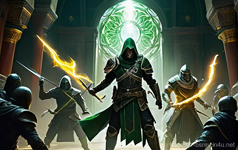 블레이드소울 레볼루션 PVE 최적화 스킬 세팅 - **Prompt 1: The Scholar of Power**
    "A determined **female Warlock** (or **male Soul Fighter**) i...