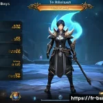 블레이드소울 레볼루션 UI 최적화 팁 - A high-resolution, detailed screenshot of a mobile gaming interface for Blade & Soul Revolution, fea...